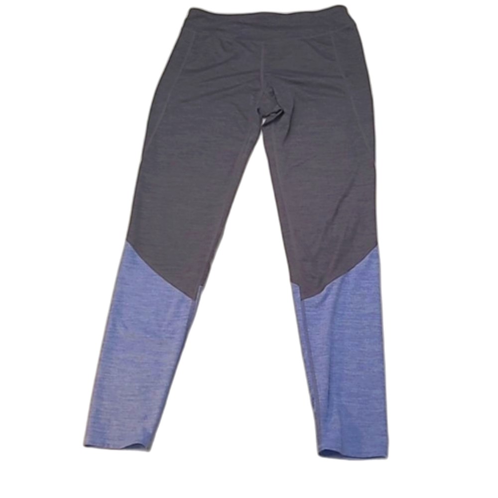 Champion Color Block Leggings High Waist Rise Casual Comfy Yoga Pants Girls XL